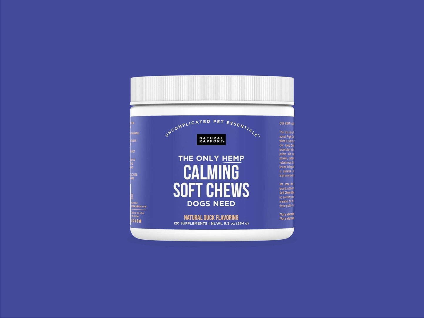 The Only Hemp Calming Soft Chews Dogs Need