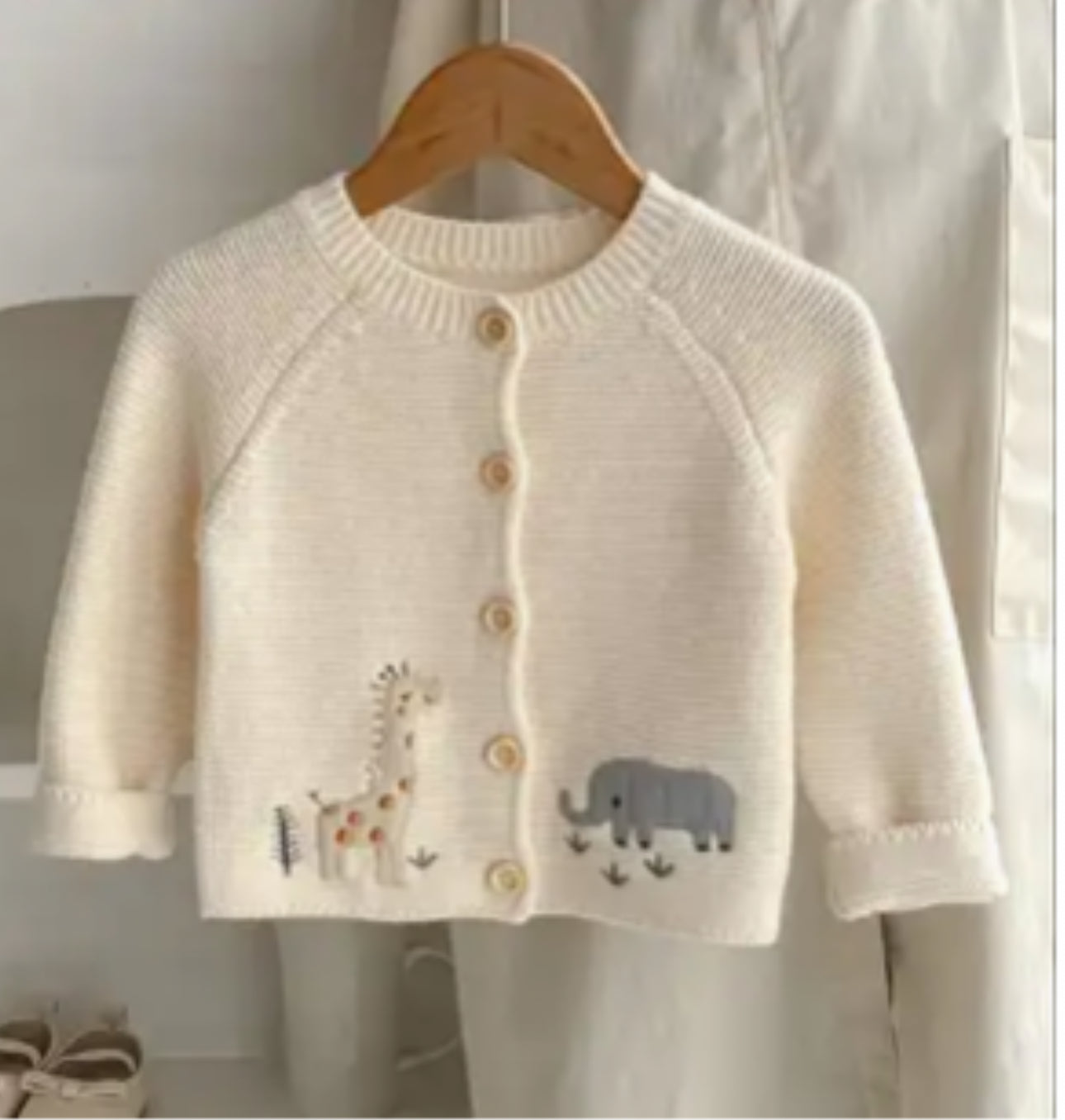 Animal Cardigan Tod