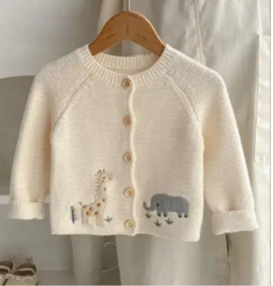 Animal Cardigan Tod