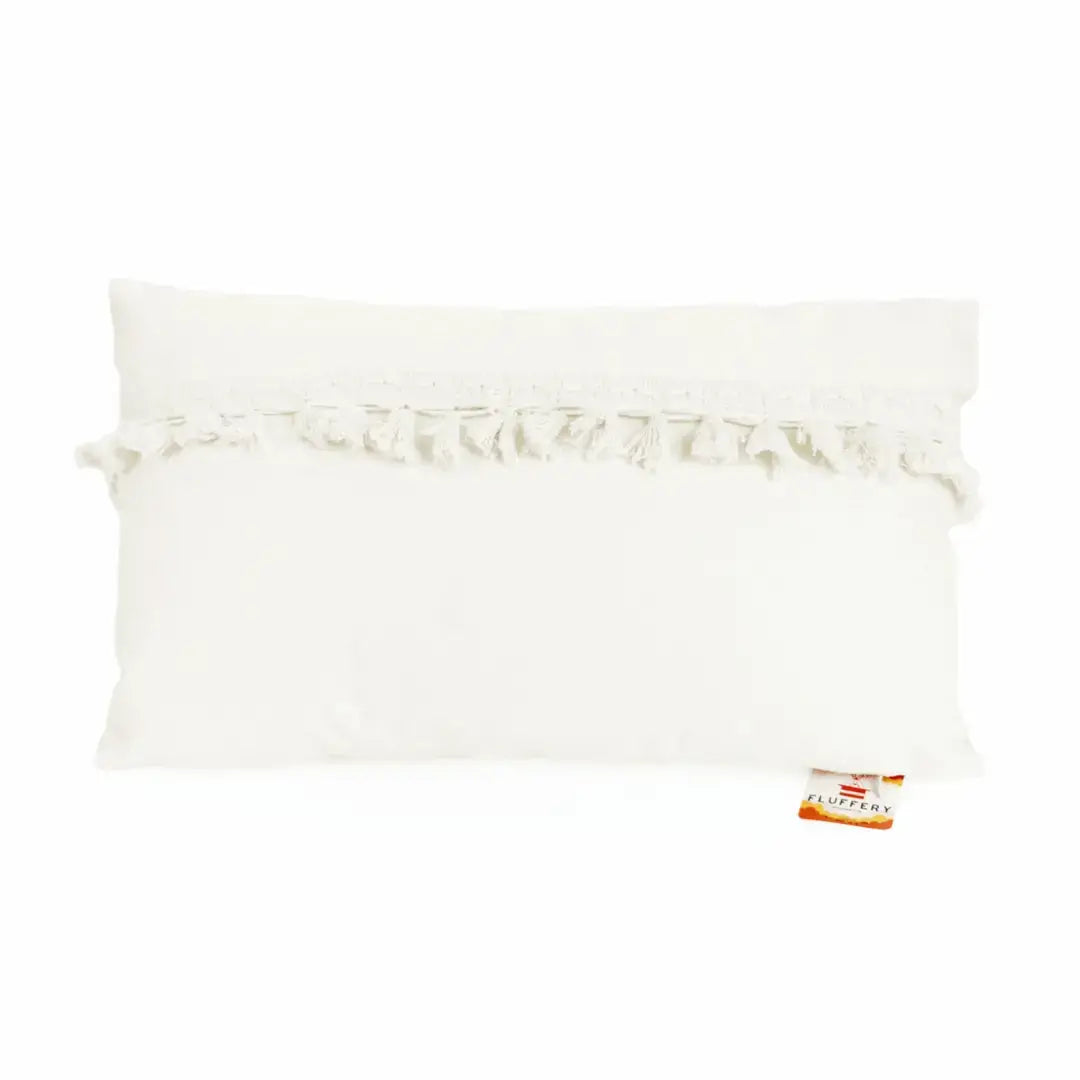 Boho Tassel Throw Pillow 18"x18" with Insert Home Decor