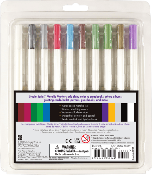 Studio Series Metallic Markers (set of 10)