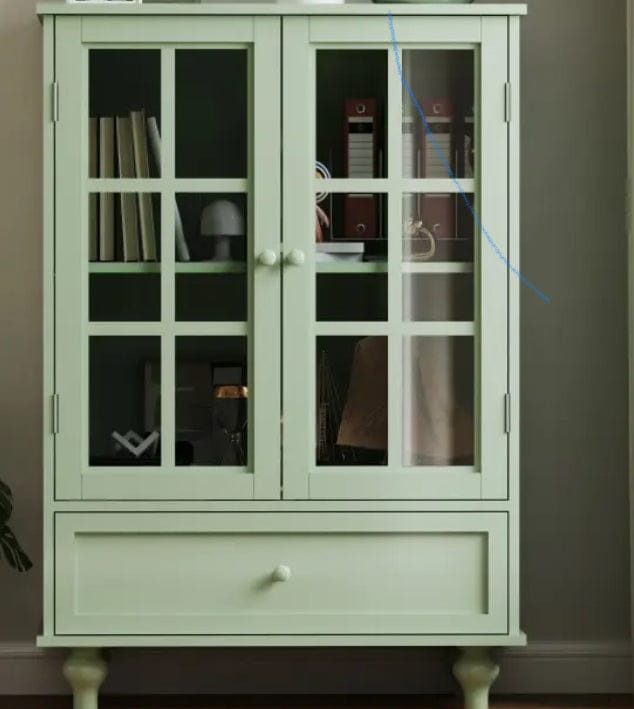 Lt Green Cabinet