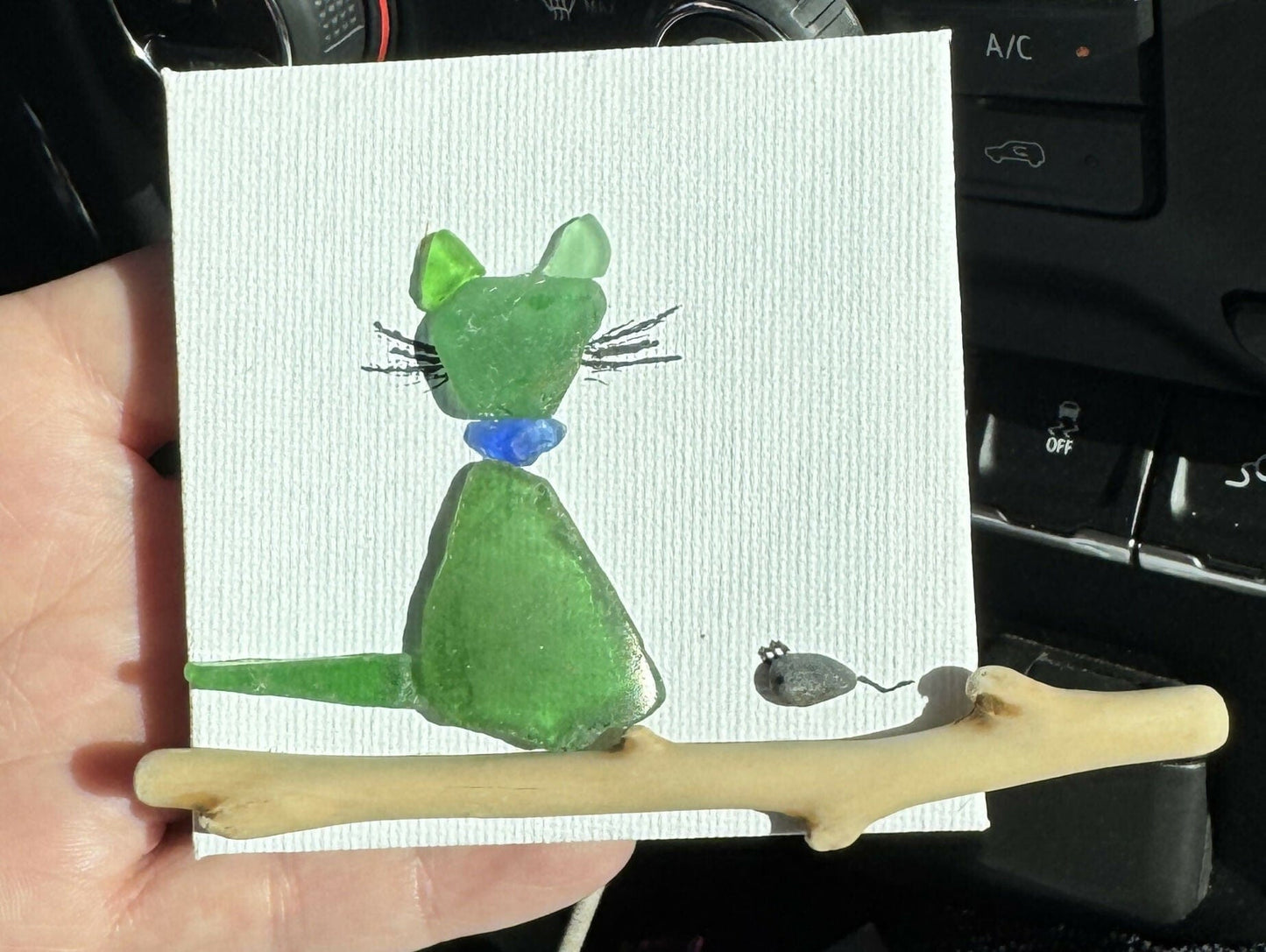 Cat & Mouse mini Canvas