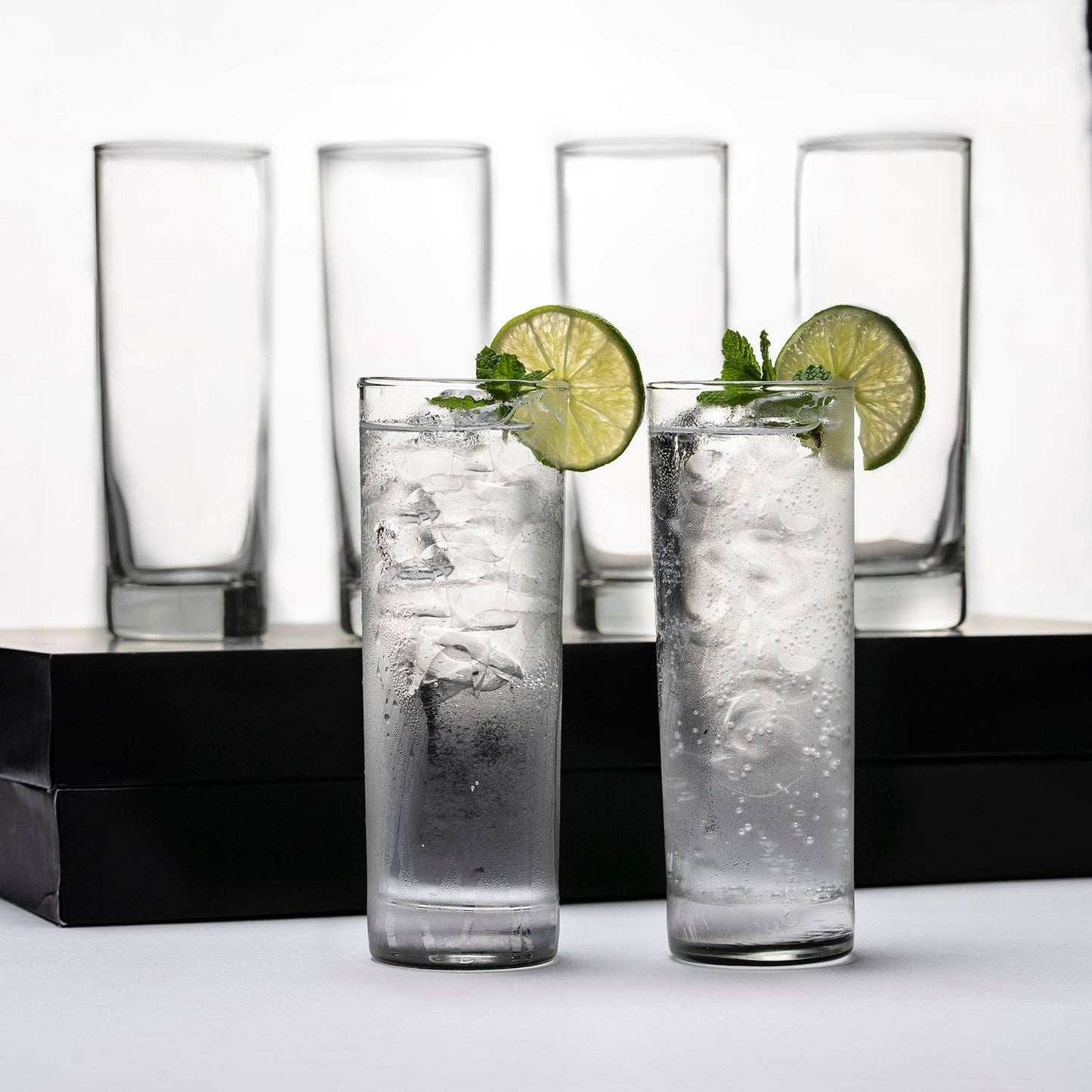 Highball Glasses Heavy Base Tom Collins Glasses 12oz (1pc)