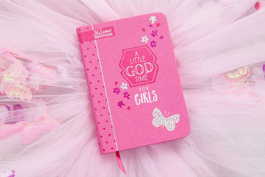 A Little God Time for Girls (Faux Leather Devotional)
