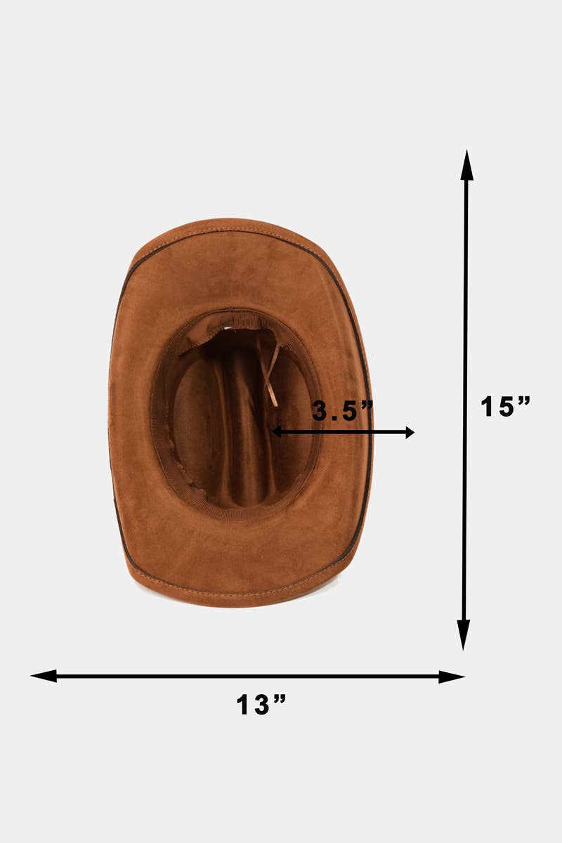 Heart Buckle Cowboy Hat