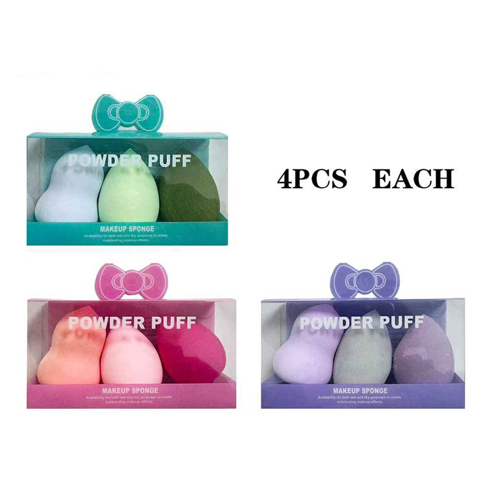 12 SET OF 3 - Makeup Sponge Blender Set