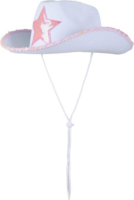 LEMONSODA White Tiara Cowboy Hat