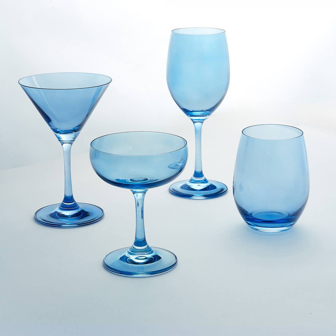 Set of Four Veneto Martini Glasses