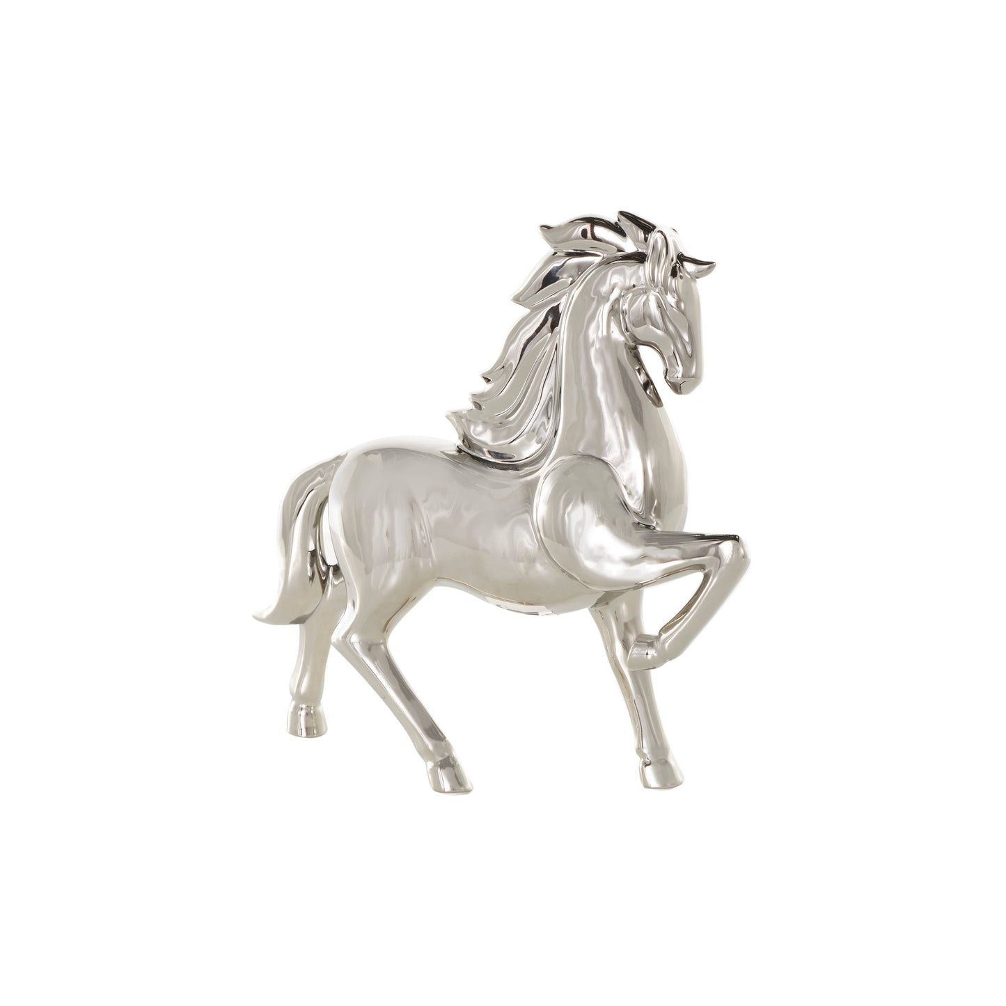Silver Ceramic Sculpture