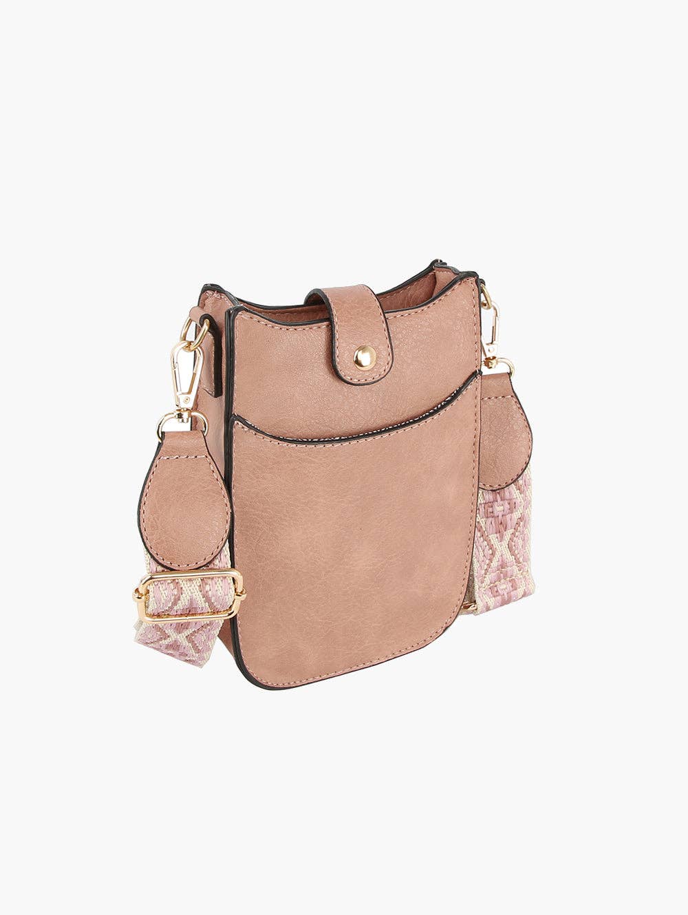Small Shoulder Bag with Guitar Strap