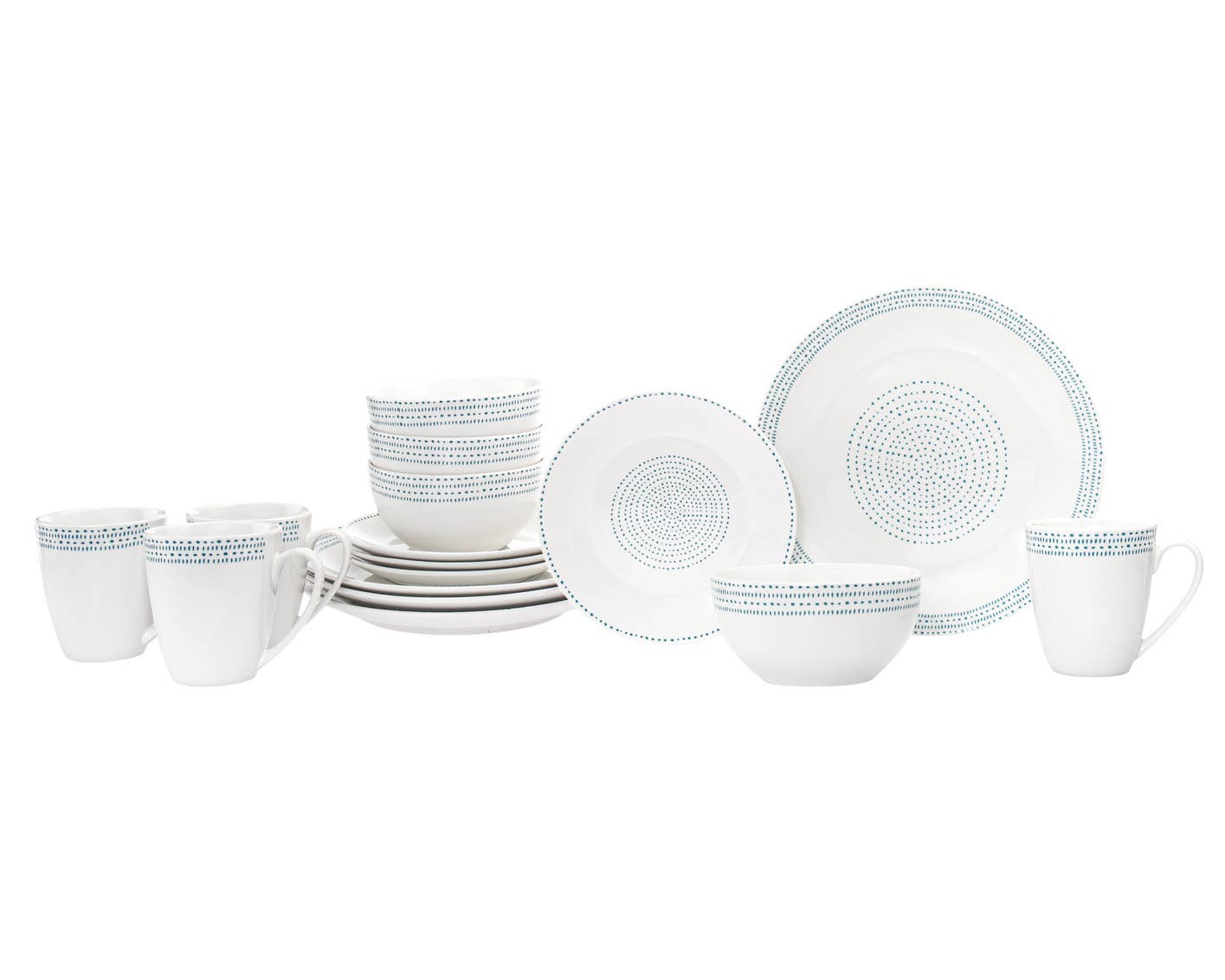 16-piece Staccata Dinnerware Set - Service for Four