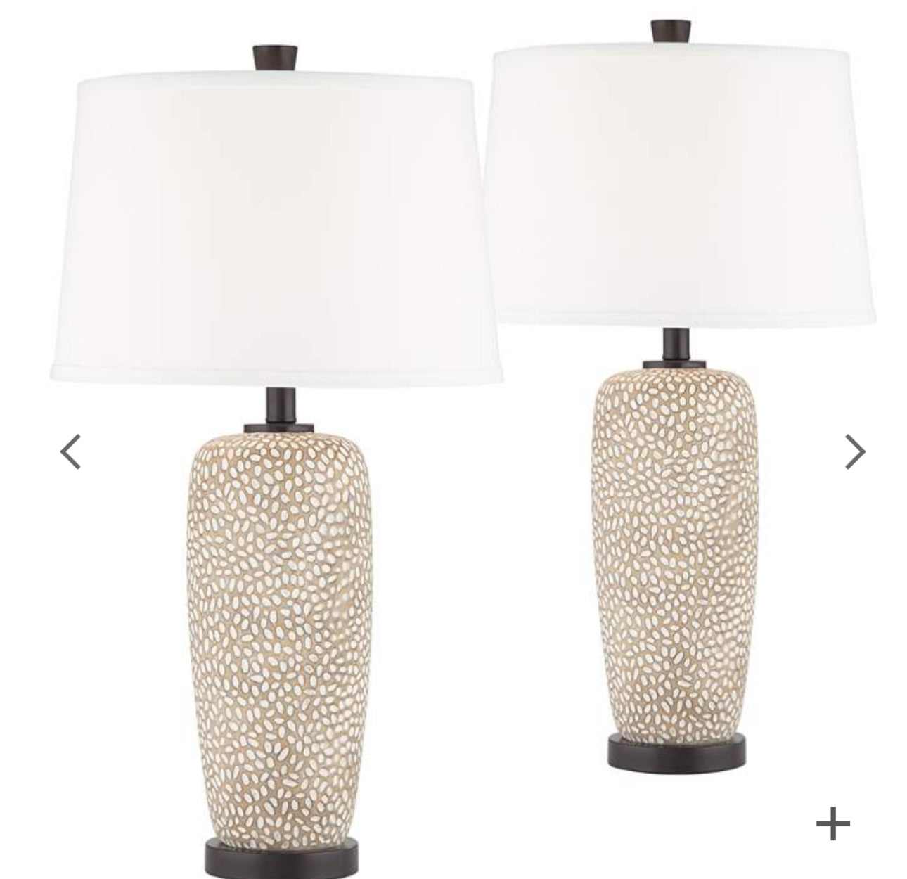 Pebble Lamps Set of 2