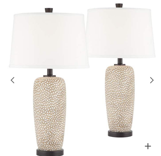 Pebble Lamps Set of 2