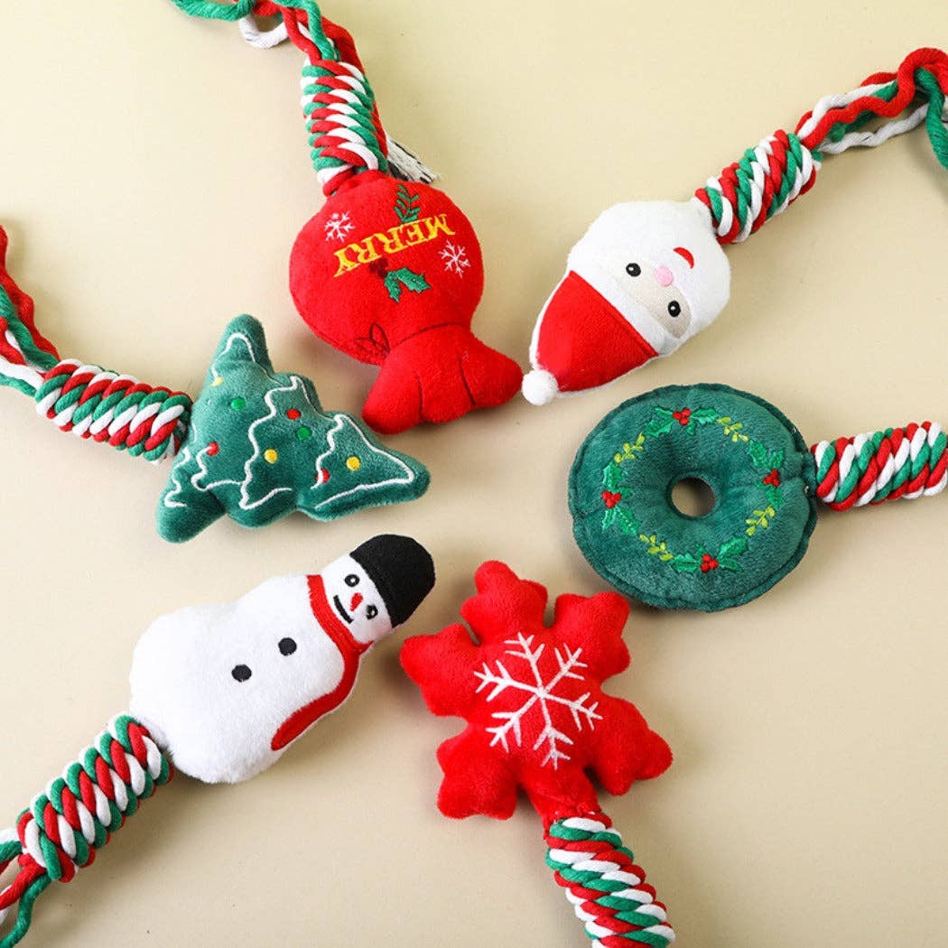 Cheerhunting - Holiday Tug Rope Toy
