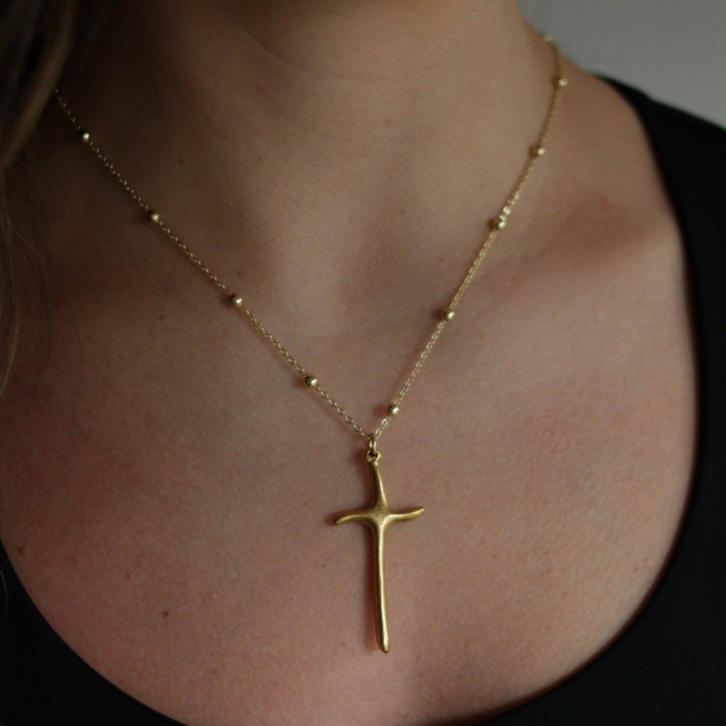Casey's Cross Necklace