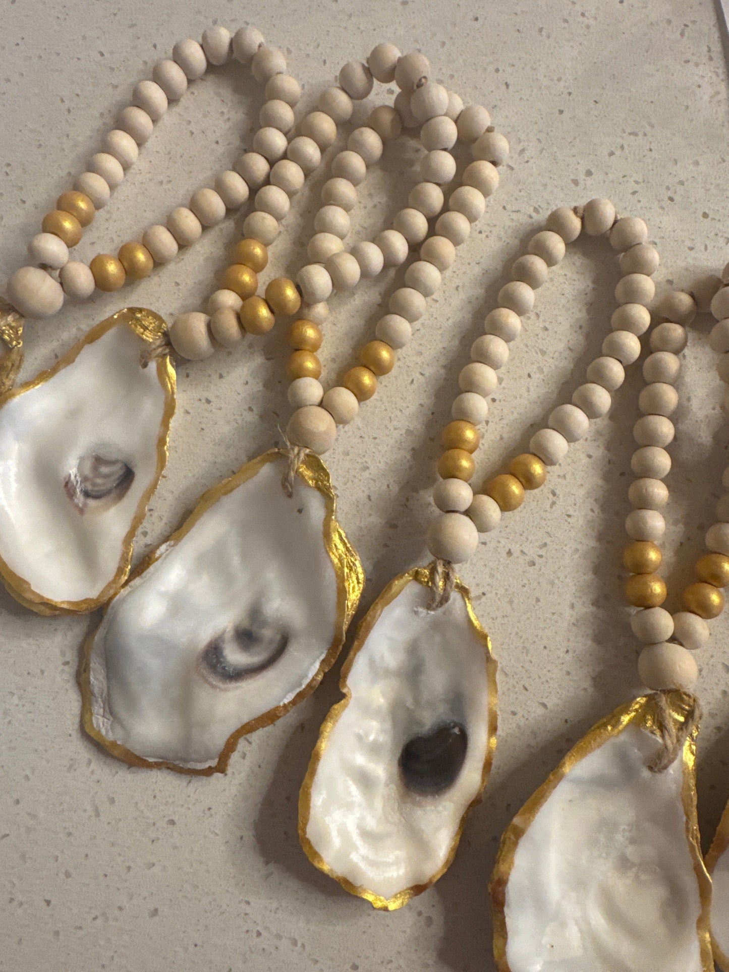 Oyster Wine Bottle Charm
