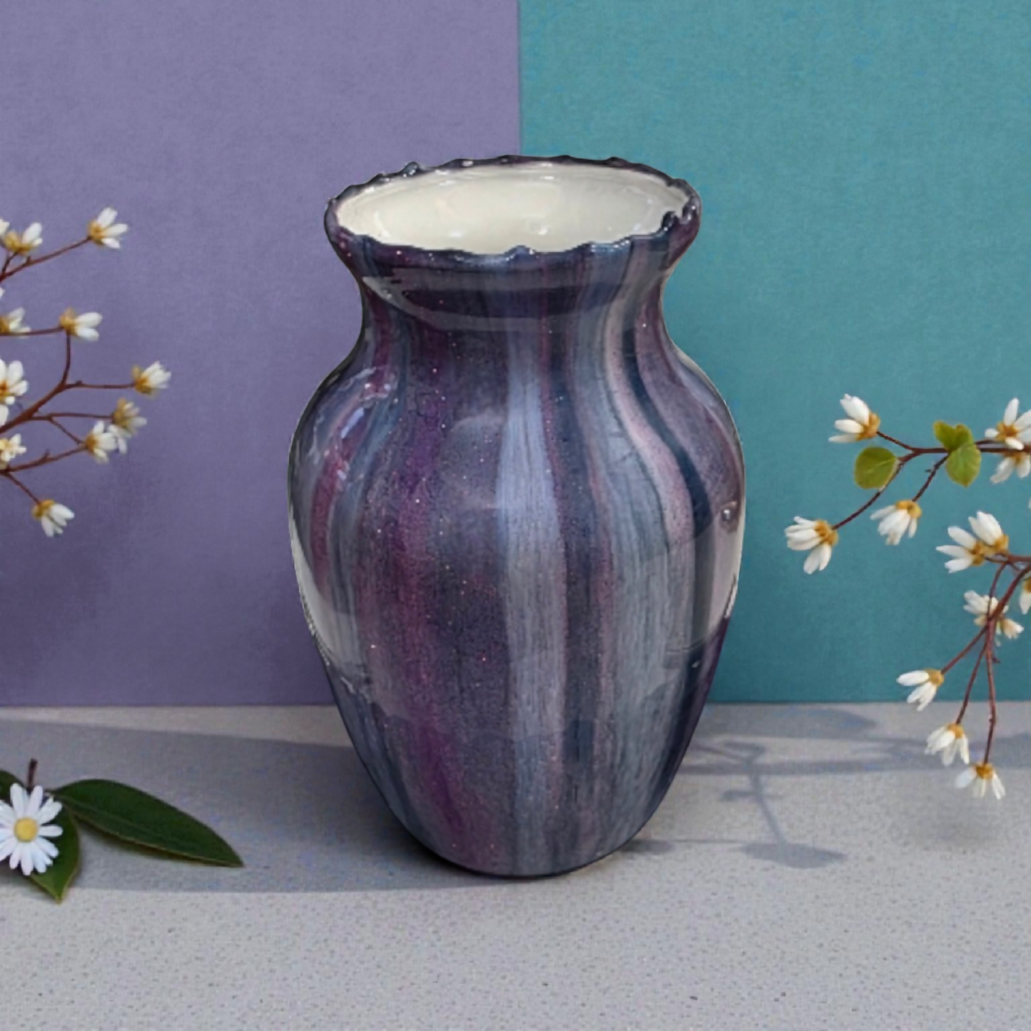 Handmade Resin Vase