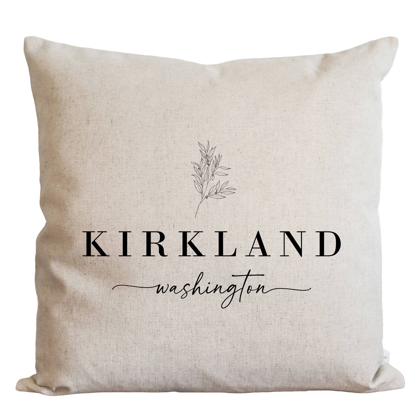 Foliage Location Custom Pillow Cover