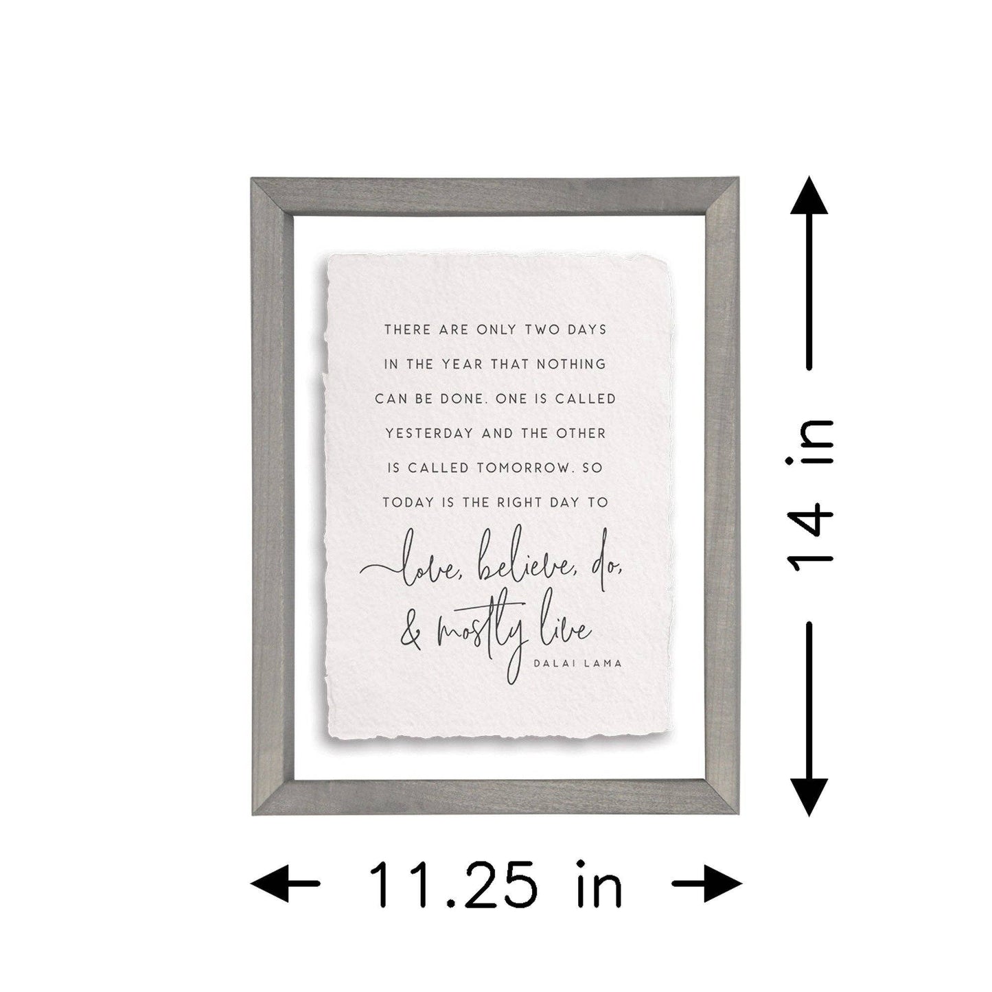 Floating Art Rectangle - Only Two Days