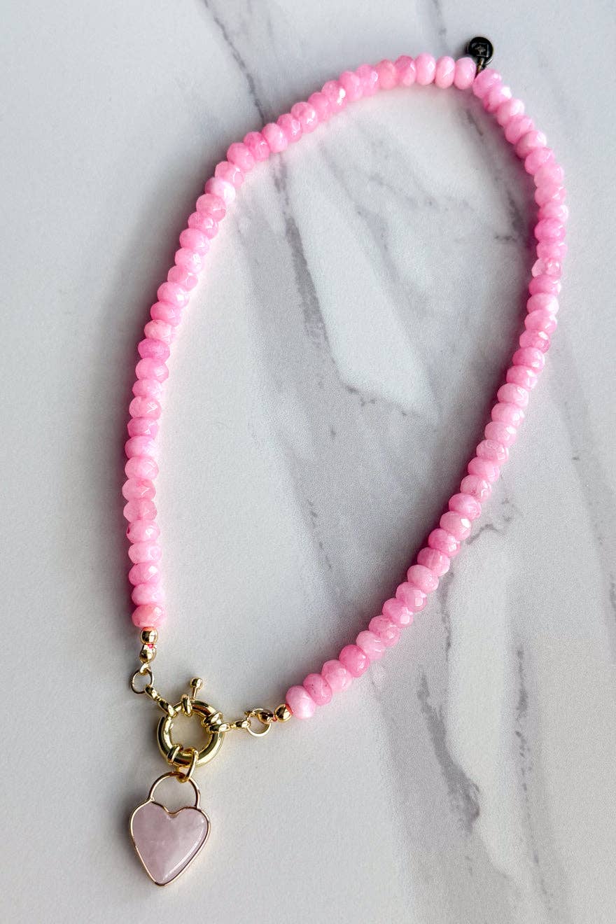 Connie Necklace - Pink