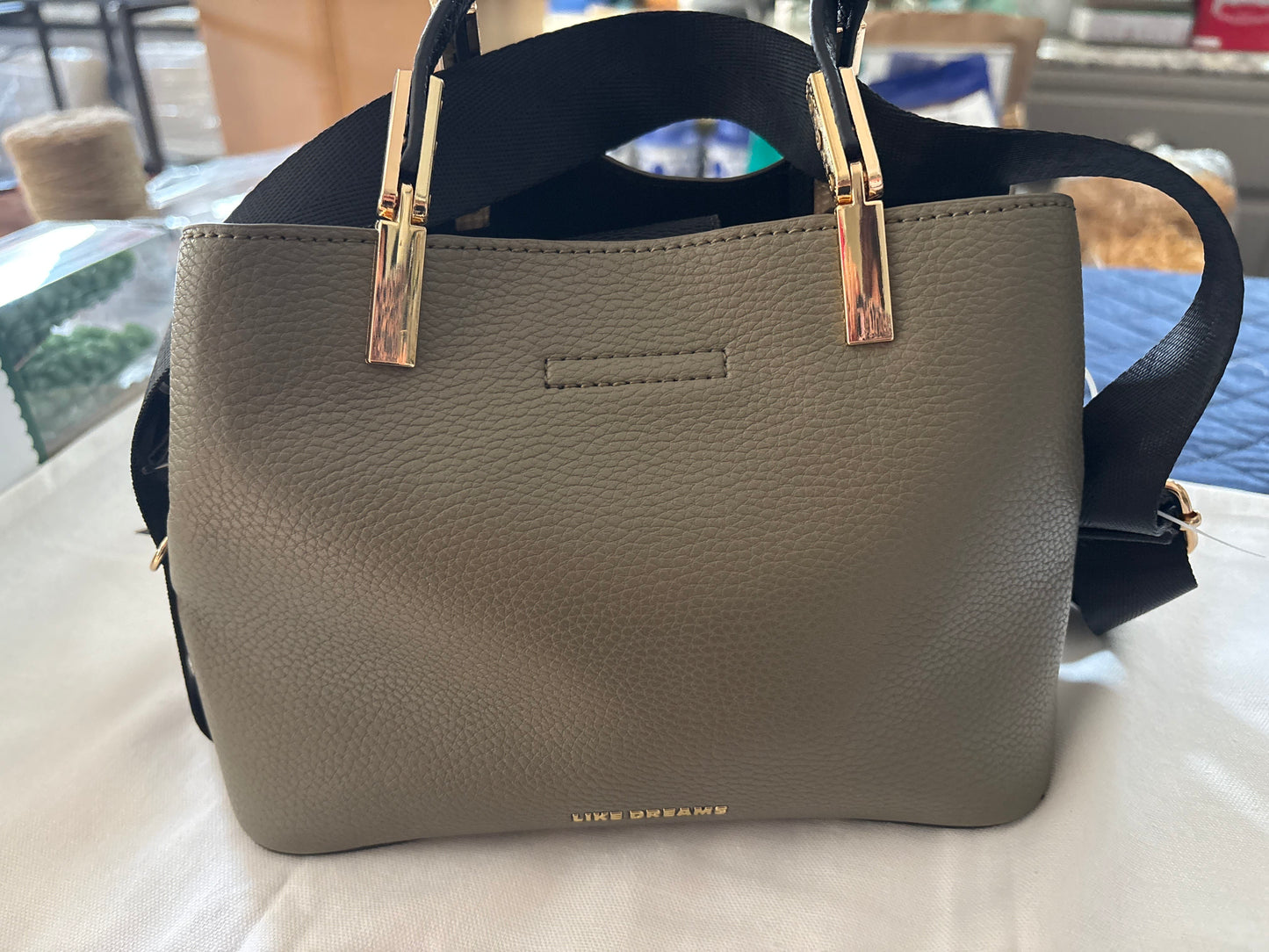 Bucket Crossbody - Olive