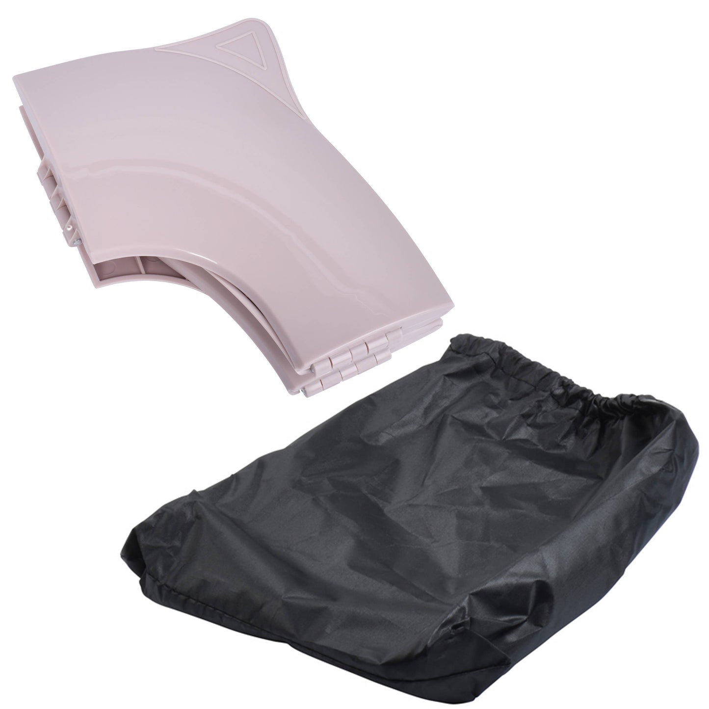 Folding Toddler Travel Potty Seat - Blush Pink