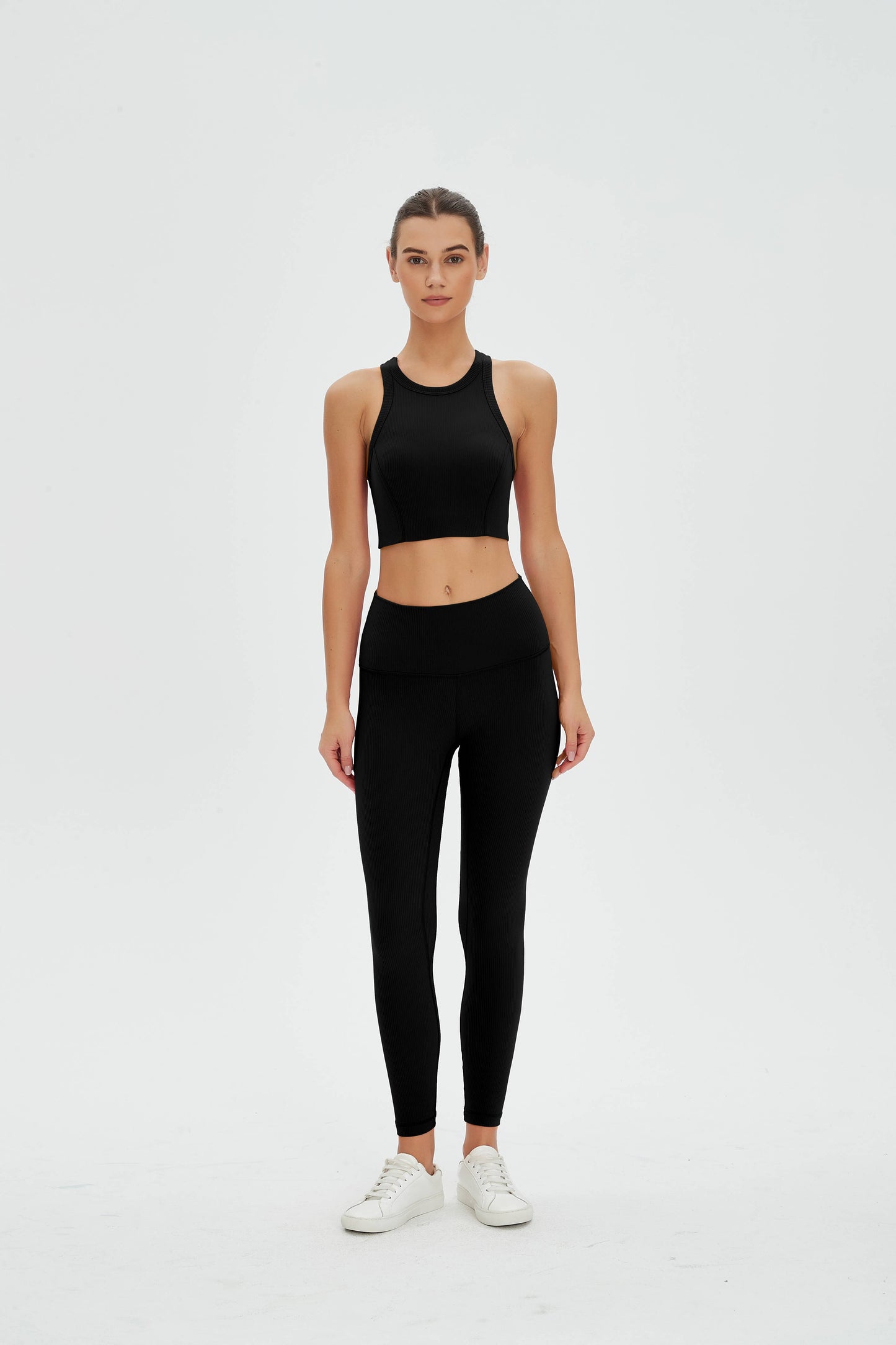 Aurelia Ribbed High Waist Leggings