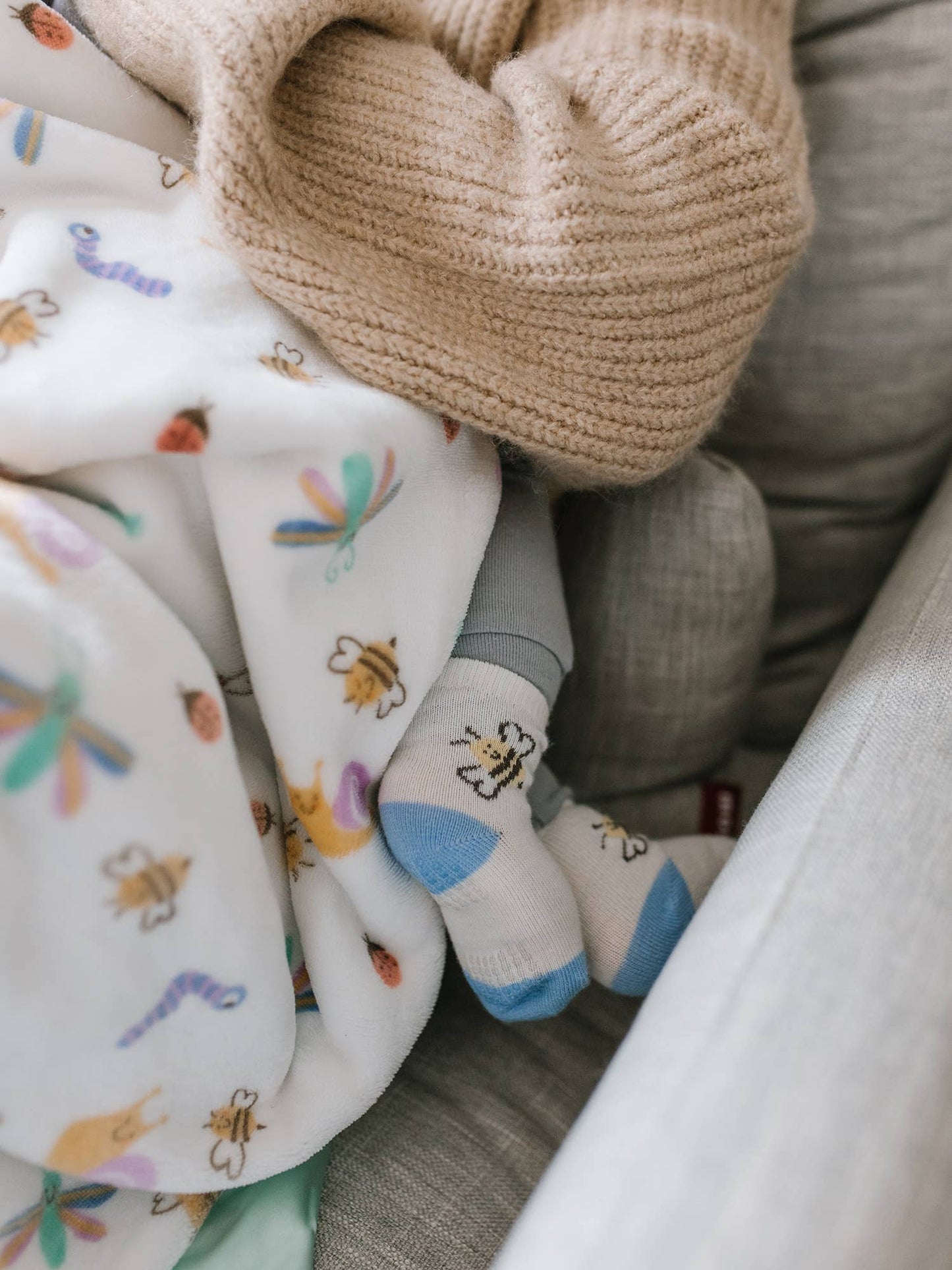 Baby Socks Trio  Love Bug