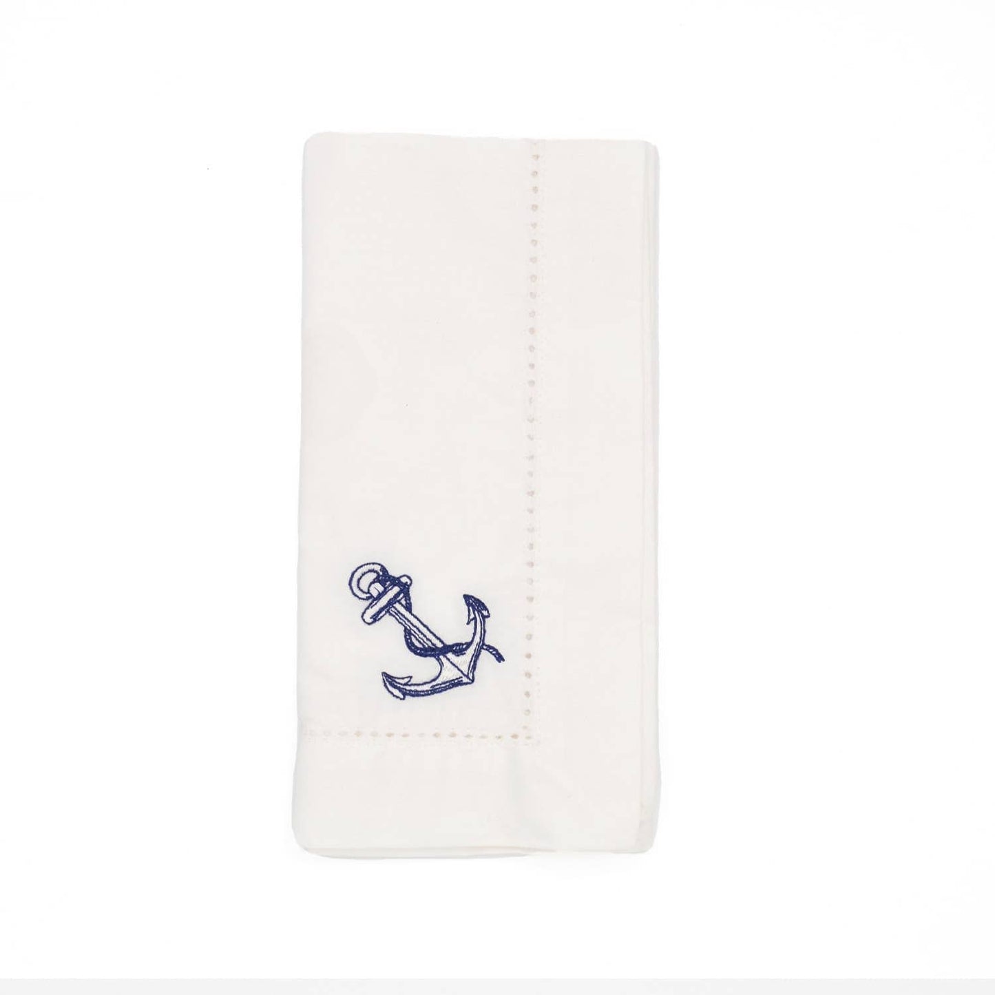 Anchor Embroidered Set of 4