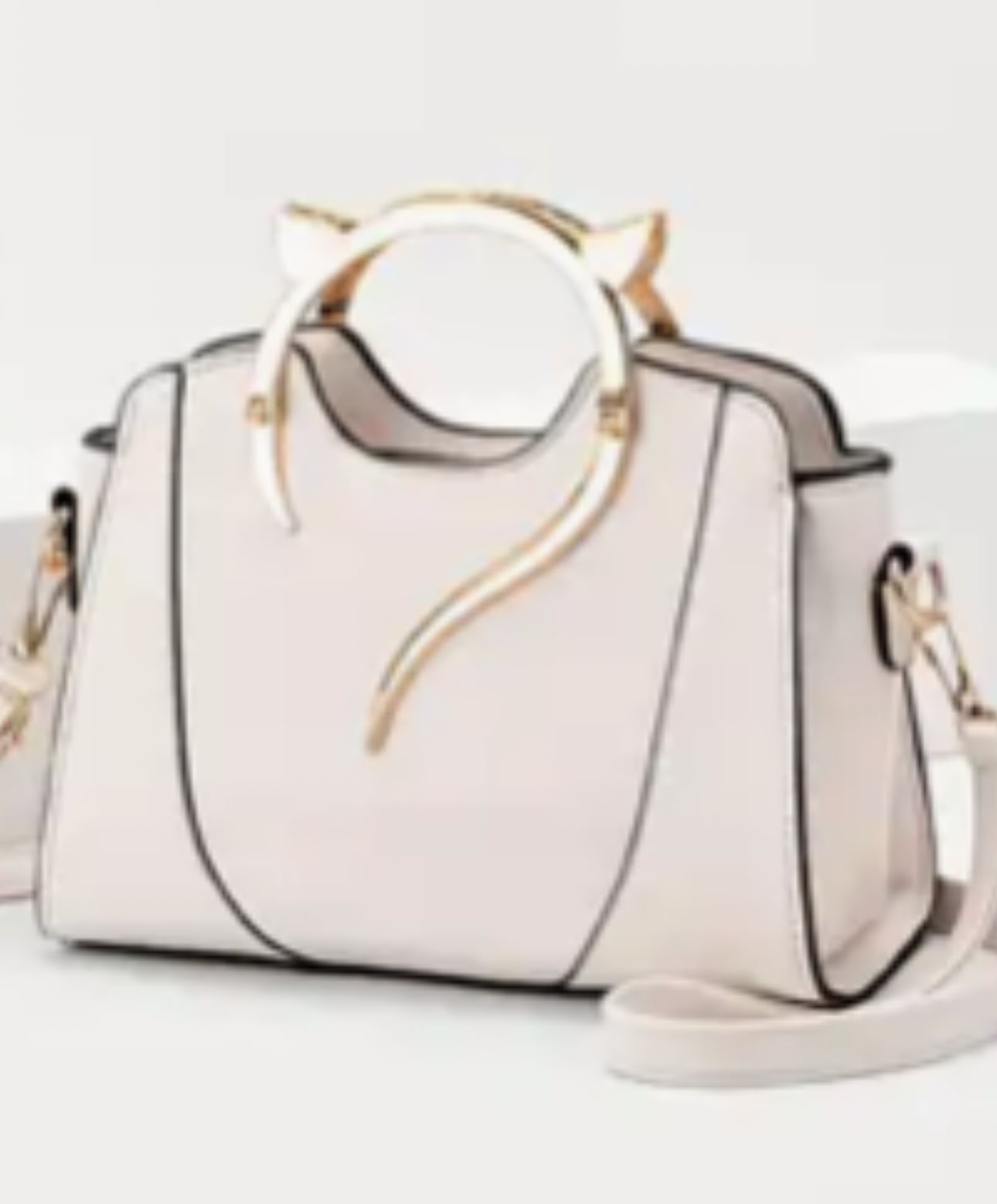 Purse with Cat Accents