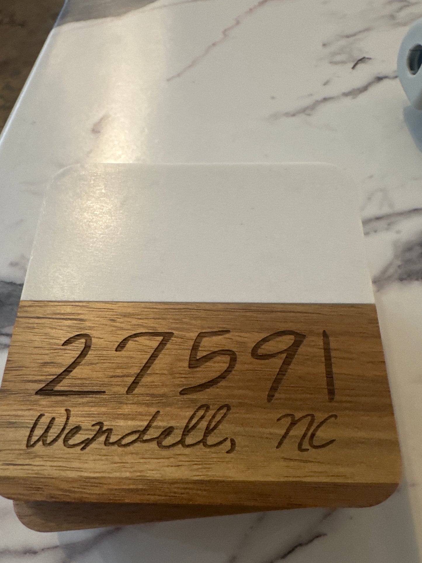 Town and Zip Code Coaster