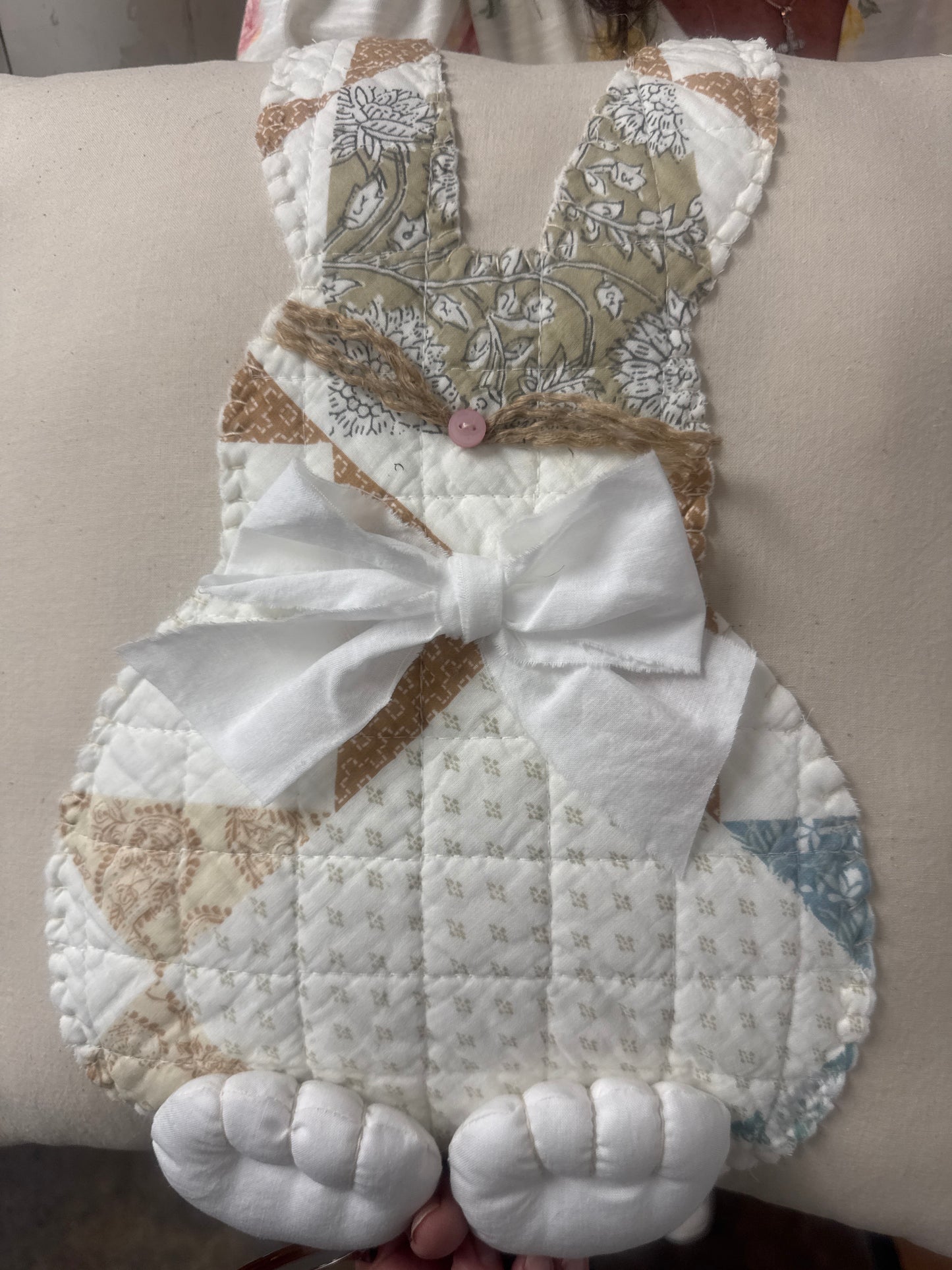 Patch Work Bunny Pillows