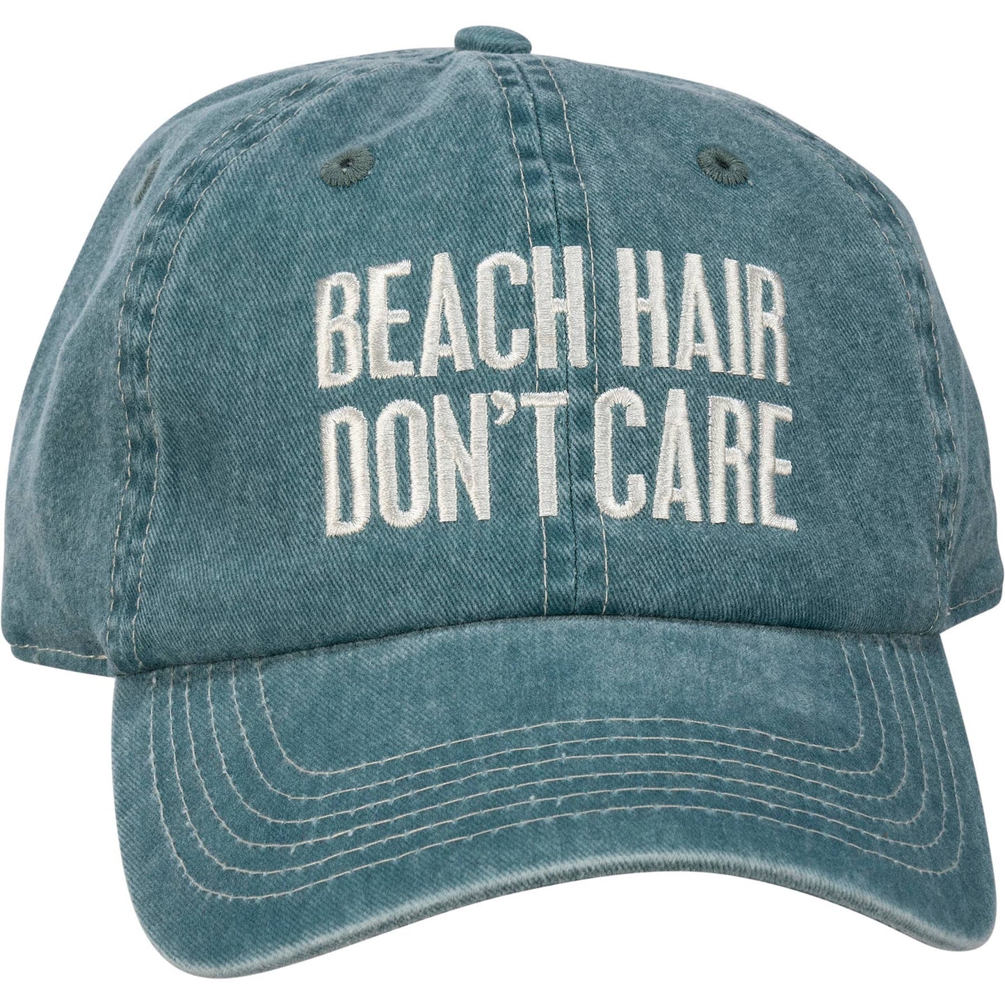 Beach Hair Don't Care Baseball Cap