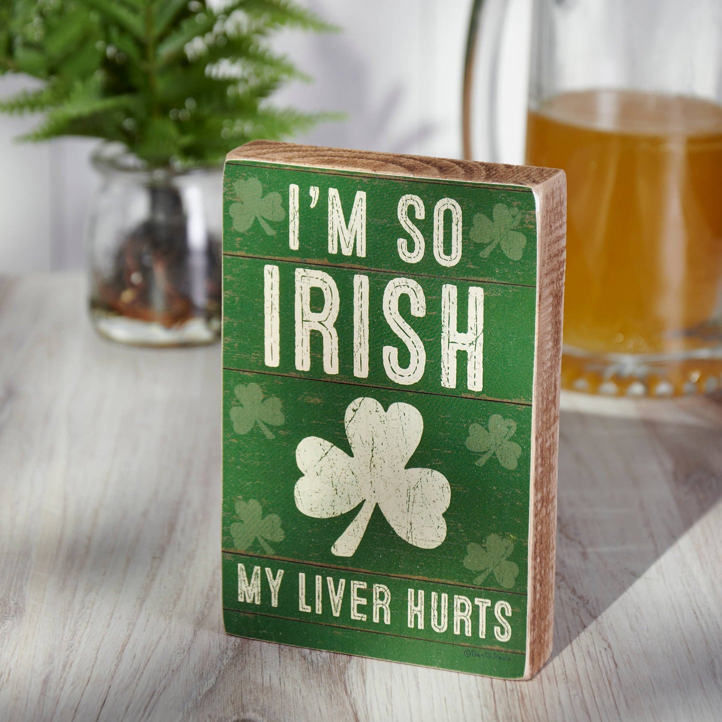 I'm So Irish Block Sign