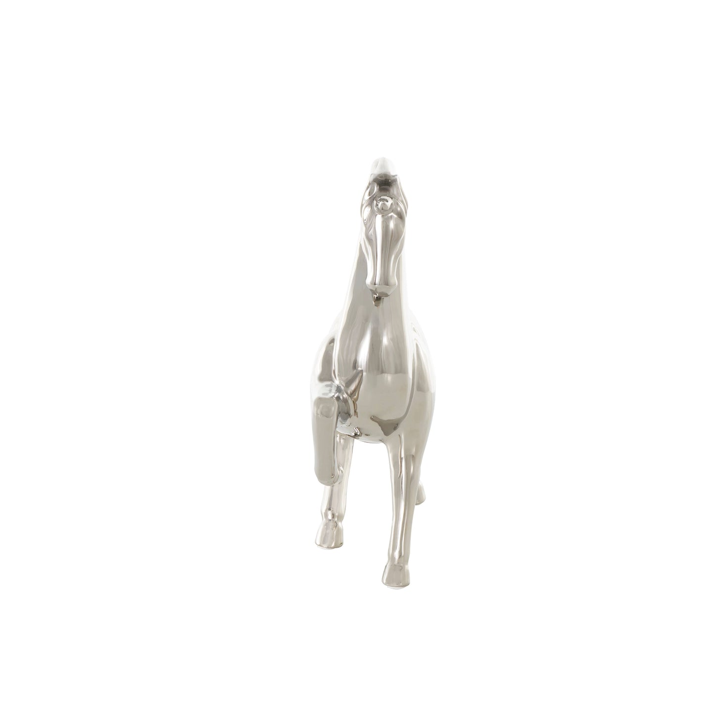 Silver Ceramic Sculpture