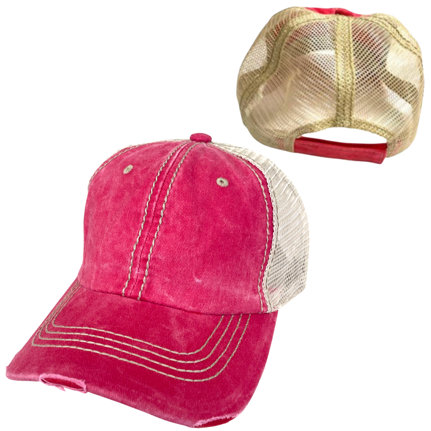 YOUR PERSONALIZED TOWN, STATE, AND LATITUDE / LONGITUDE HATS: Charcoal with White Mesh Unisex