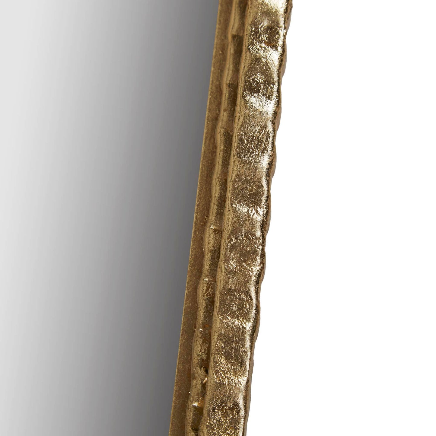 Gold Metal Arched Wall Mirror Home Decor Accents