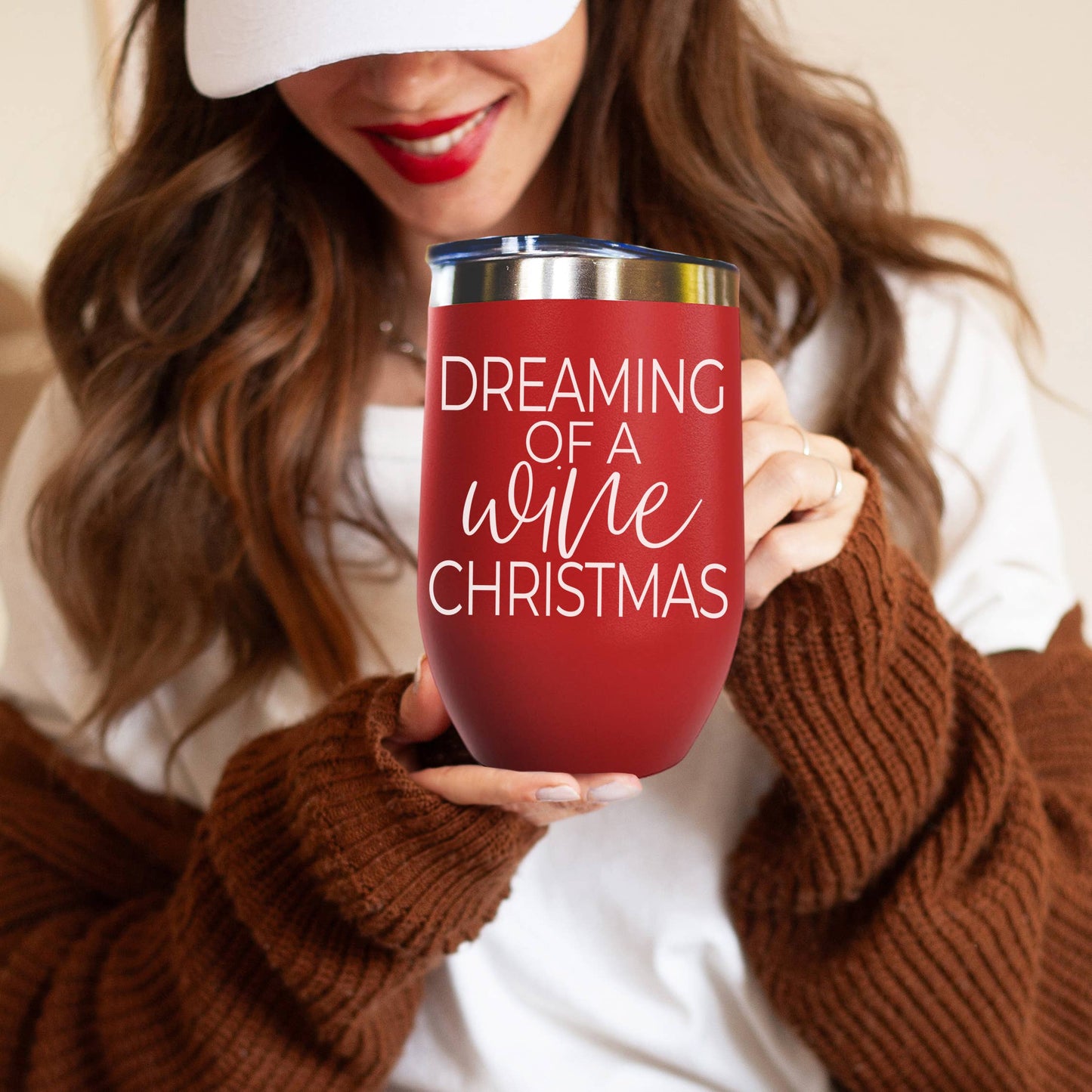 Jingle Juice Red Holiday Tumblers w Lid