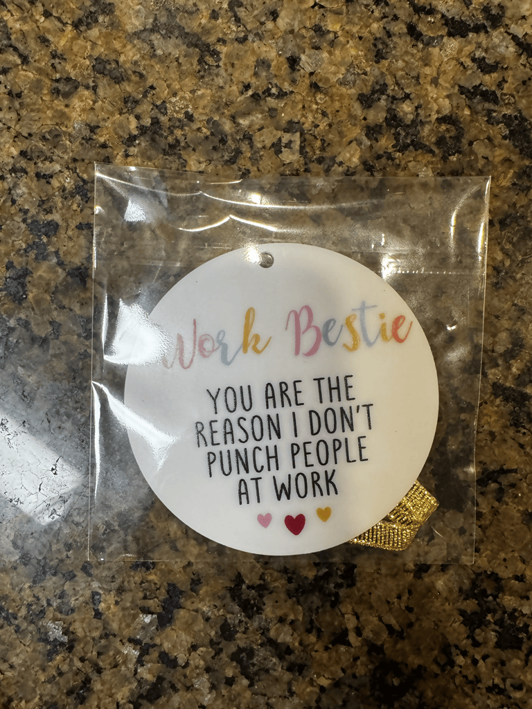 Work Bestie Ornament