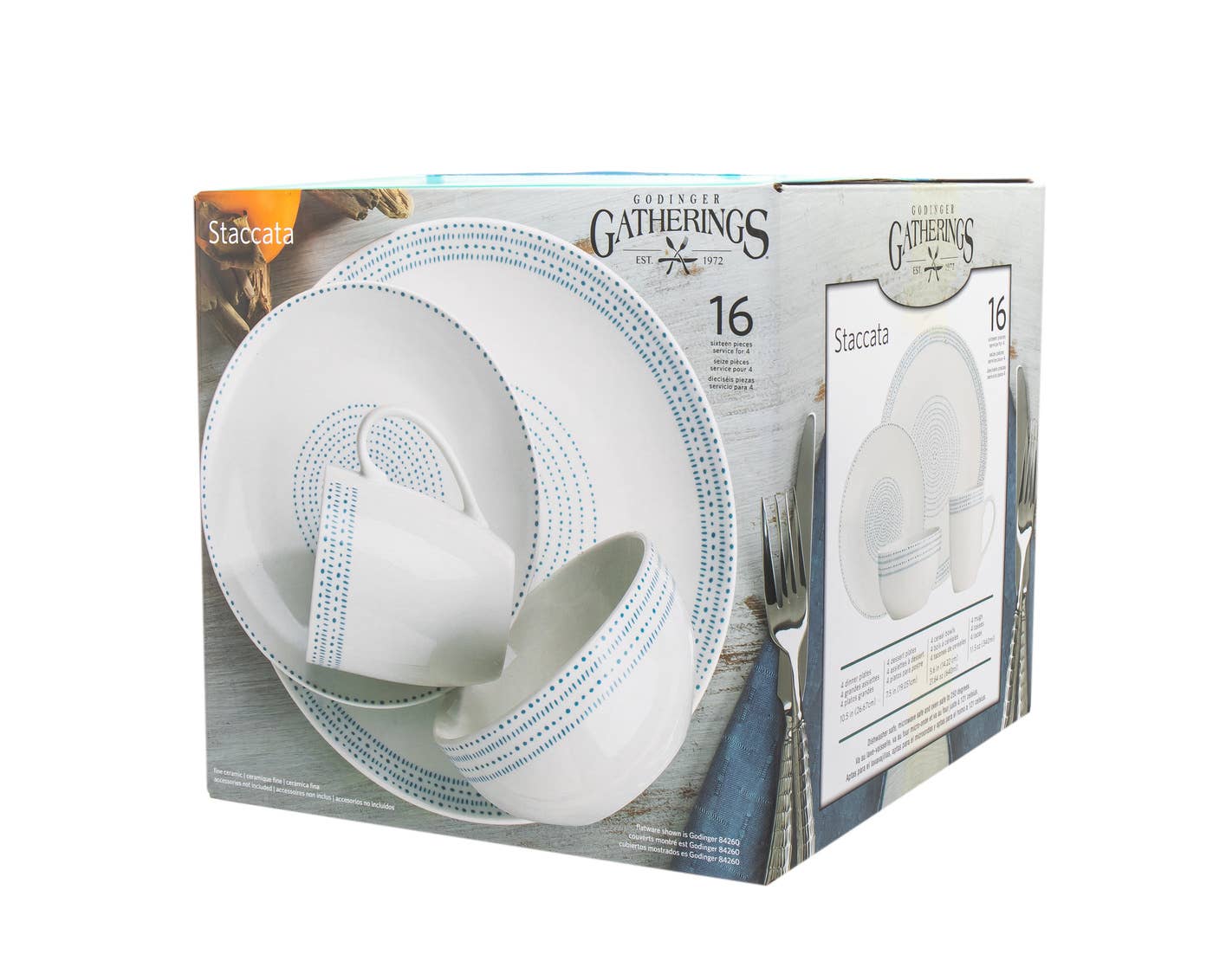 16-piece Staccata Dinnerware Set - Service for Four
