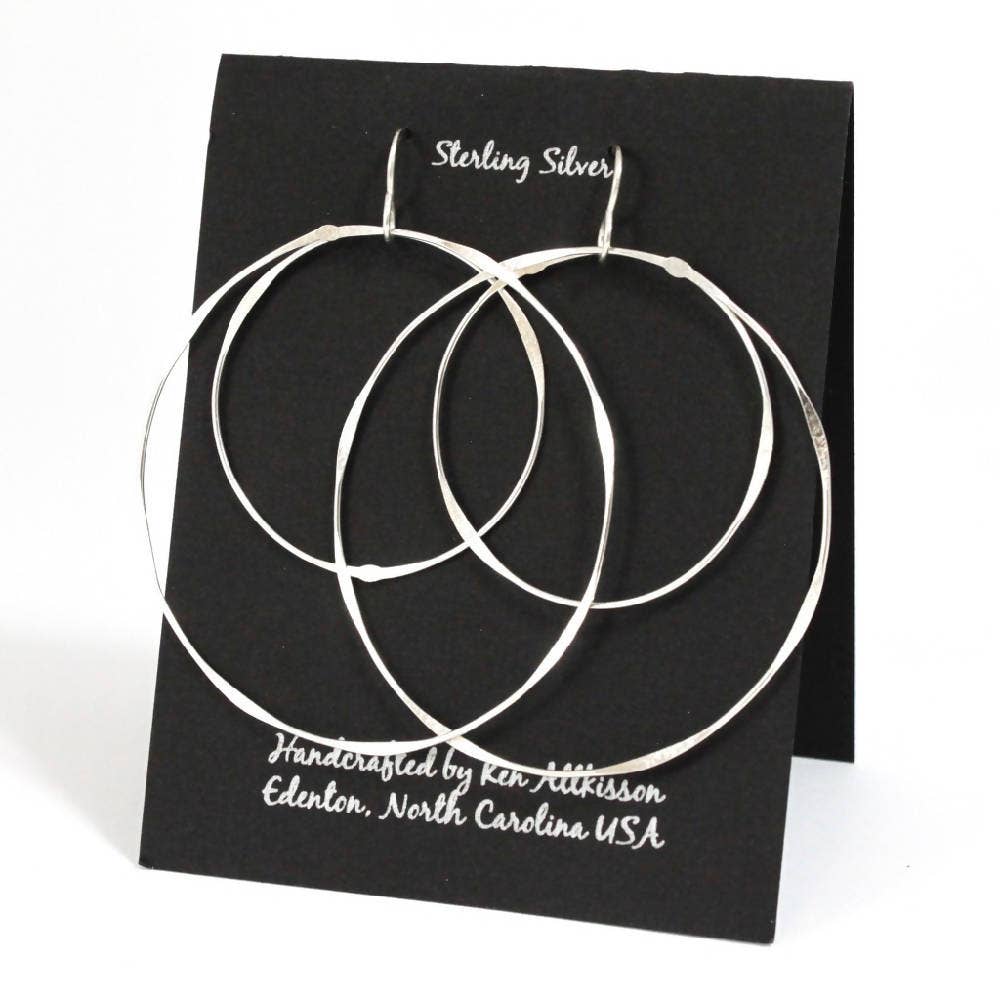 Sterling Silver X-Large Circle & Giant