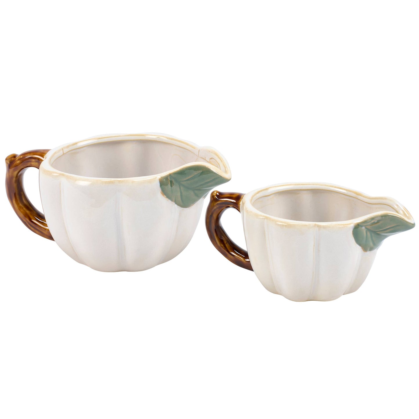 White Pumpkins Creamer Set