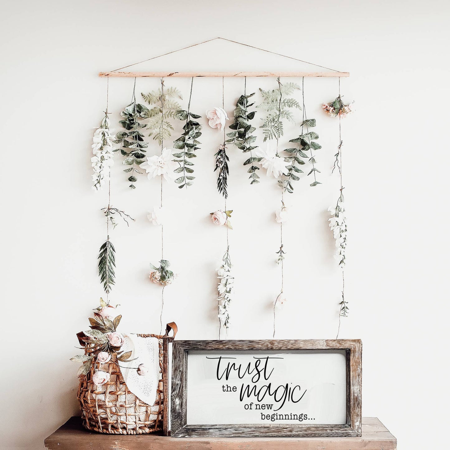 Wooden Sign For Home, Funny Home Decoration Wall + Shelf Art