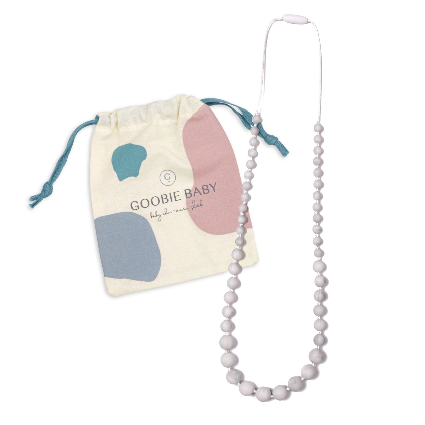 Audrey Teething Necklace - Marble