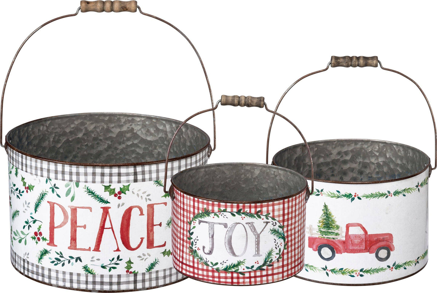 Joy Peace Bucket Set