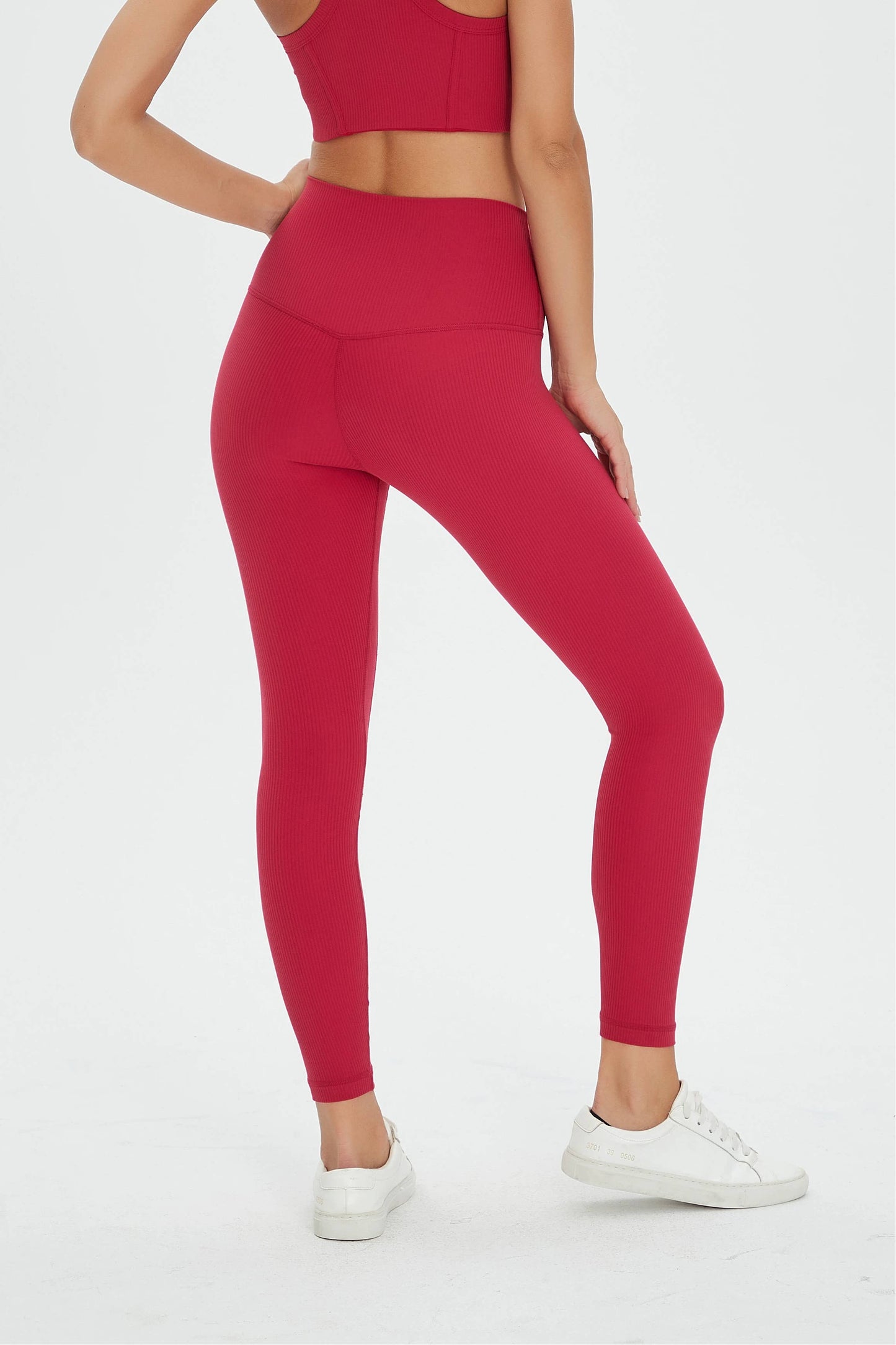 Aurelia Ribbed High Waist Leggings