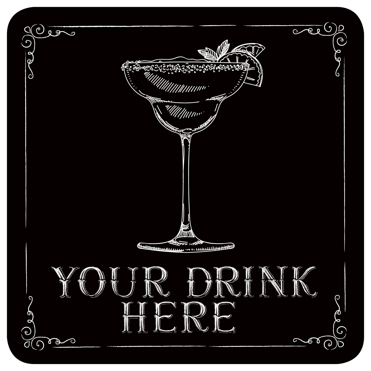 This Drink's on Me Coasters (Set of 8)