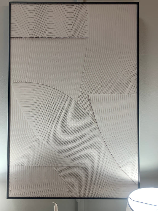 Black & White Abstract Framed Wall Art