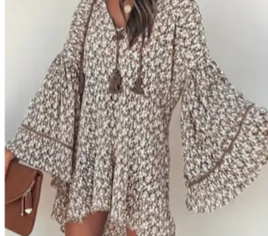 Br Fl boho Dress